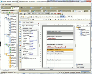 Visual Importer ETL Professional 64 Bit screenshot 3
