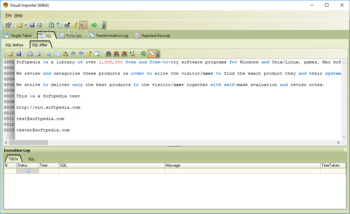 Visual Importer Standard screenshot 2