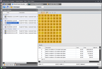Visual Lottery Analyser screenshot 2