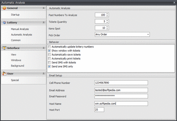 Visual Lottery Analyser screenshot 9