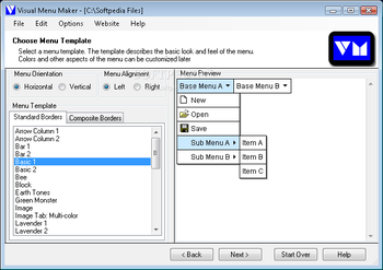 Visual Menu Maker screenshot 3