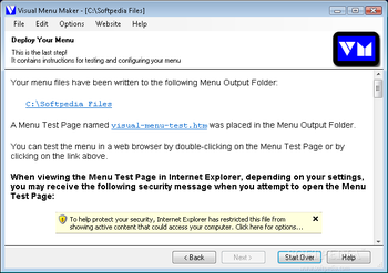 Visual Menu Maker screenshot 4