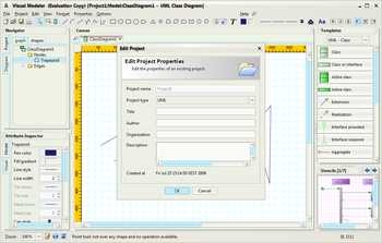 Visual Modeler for UML screenshot 10