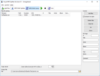 Visual MP3 Splitter & Joiner screenshot 5