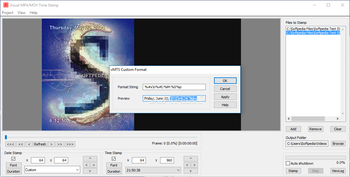 Visual MP4/MOV Time Stamp screenshot 3