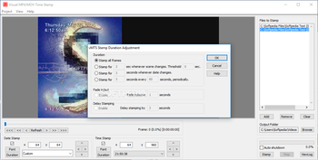 Visual MP4/MOV Time Stamp screenshot 5