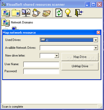 Visual NetShare screenshot 2