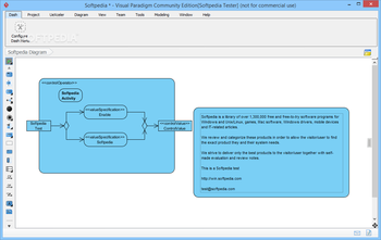 Visual Paradigm Community Edition Portable screenshot