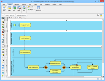 Visual Paradigm Modeler Edition Portable screenshot
