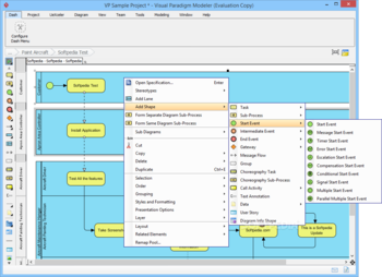 Visual Paradigm Modeler Edition Portable screenshot 2