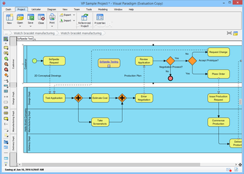 Visual Paradigm Professional Edition Portable screenshot