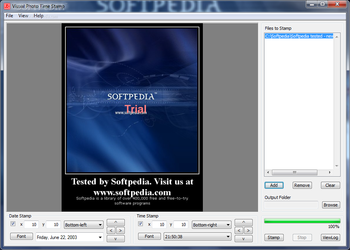 Visual Photo Time Stamp screenshot