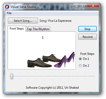 Visual Salsa Studio screenshot