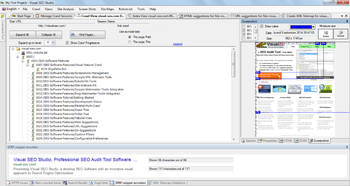 Visual SEO Studio screenshot