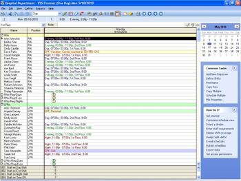 Visual Staff Scheduler Pro screenshot 2