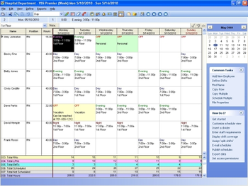 Visual Staff Scheduler Pro screenshot 3