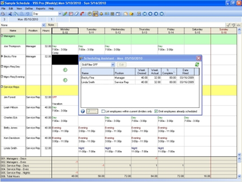 Visual Staff Scheduler Pro screenshot 6