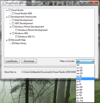 Visual Studio 2010 Help Downloader screenshot 2
