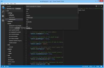 Visual Studio Code screenshot 9