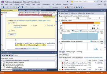 Visual Studio Professional 2015 screenshot