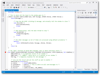 Visual Studio SDK screenshot