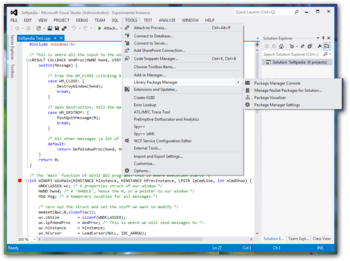 Visual Studio SDK screenshot 2