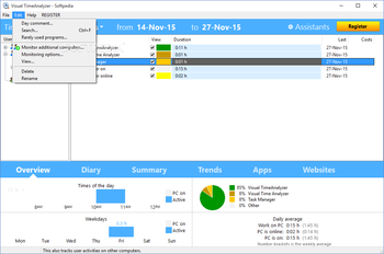 Visual TimeAnalyzer screenshot 3