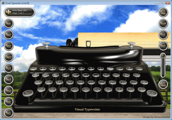 Visual Typewriter screenshot