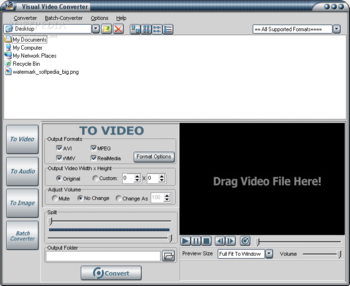 Visual Video Converter screenshot