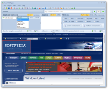 Visual Web Ripper screenshot 3