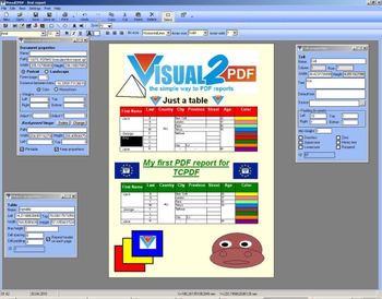 Visual2PDF screenshot
