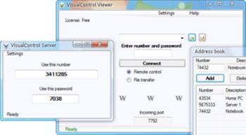 VisualControl screenshot
