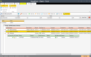 VisualCron screenshot 11