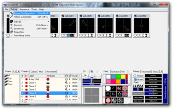 VisualDMX screenshot 2