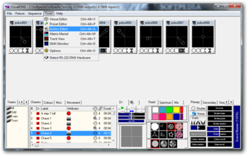 VisualDMX screenshot 3