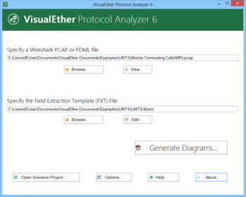 VisualEther Protocol Analyzer screenshot