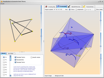 Visualization in Geometric Knot Theory screenshot 2