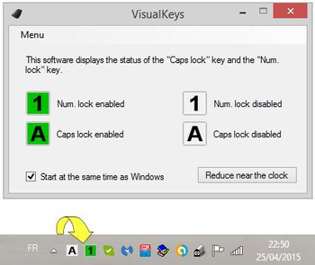 VisualKeys screenshot