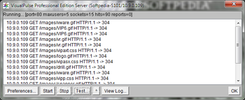 VisualPulse Server screenshot 2