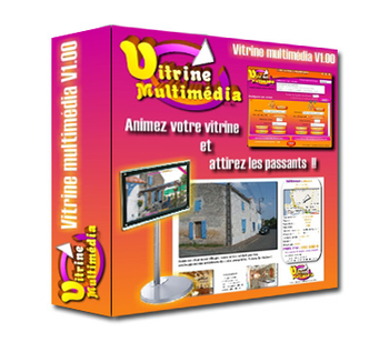 Vitrine multimedia, Digital signage free screenshot