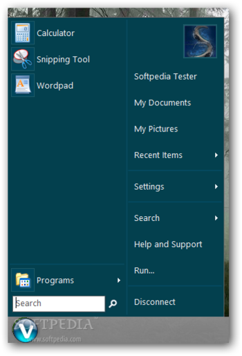 Viva Start Menu screenshot