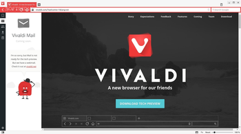 Vivaldi screenshot 2