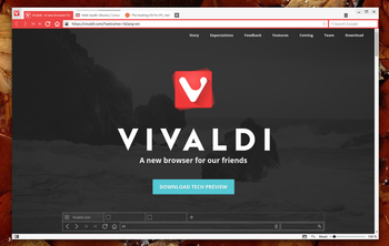 Vivaldi screenshot 3