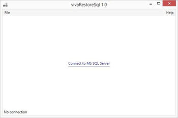 vivaRestoreSql screenshot