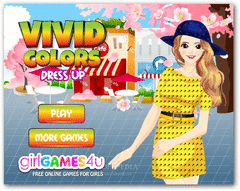 Vivid Colors Dress Up screenshot