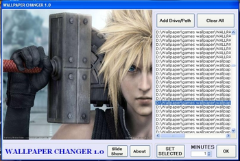 VivSoft Wallpaper Changer screenshot