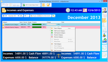 Vix Money Manager screenshot 2