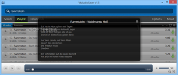 VkAudioSaver screenshot 2