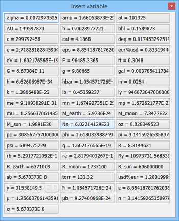 VKCalc screenshot 2