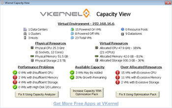 Vkernel Capacity View screenshot 3